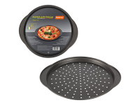 Форма для пиццы PIZZA P-02, диам 33 см (с ручками)