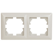 Рамка на 2 поста, 4-502-02 Intro СУ, Solo, сл.кость 10/400 ЦЕНА ▼