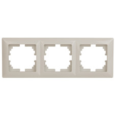 Рамка на 3 поста, 4-503-02 Intro СУ, Solo, сл.кость 10/280 ЦЕНА ▼