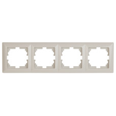 Рамка на 4 поста, 4-504-02 Intro СУ, Solo, сл.кость 10/140 ЦЕНА ▼