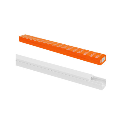 Кабель-канал TDM 12х12 белый (2м)/70