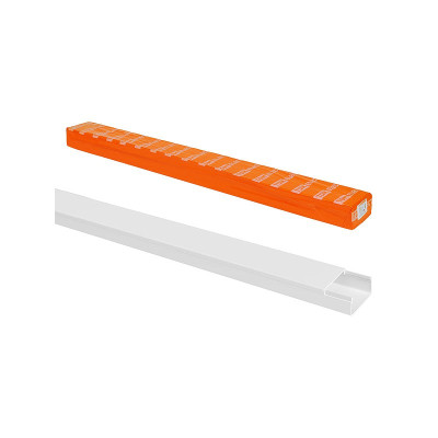 Кабель-канал TDM 40х16 белый (2м)/25