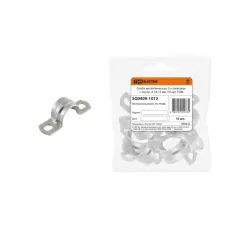 Скоба металлическая 2-х лапковая с внутр. d 14-15 мм (10 шт) TDM /мин.пар.10шт