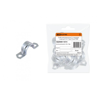 Скоба металлическая 2-х лапковая с внутр. d 16-17 мм (10 шт) TDM