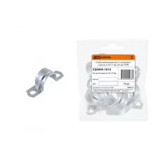 Скоба металлическая 2-х лапковая с внутр. d 16-17 мм (10 шт) TDM /мин.пар.10шт Скоба металлическая 2-х лапковая с внутр. d 16-17 мм (10 шт) TDM /мин.пар.10шт