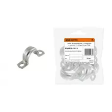 Скоба металлическая 2-х лапковая с внутр. d 19-20 мм (10 шт) TDM /мин.пар.10шт