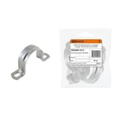 Скоба металлическая 2-х лапковая с внутр. d 25-26 мм (10 шт) TDM /мин.пар.10шт Скоба металлическая 2-х лапковая с внутр. d 25-26 мм (10 шт) TDM /мин.пар.10шт