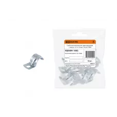 Скоба металлическая однолапковая с внутр. d 12-13 мм (10 шт) TDM /крат.10шт Скоба металлическая однолапковая с внутр. d 12-13 мм (10 шт) TDM /крат.10шт