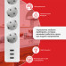 Умный удлинитель 1,8м, 4 гн с/з+USB*4 EKF Connect Wi-Fi