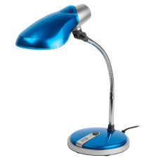 Настольный светильник ЭРА NE-301-E27-15W-BU синий 1/12 Настольный светильник ЭРА NE-301-E27-15W-BU синий 1/12