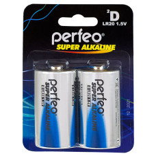 Батарейка PERFEO LR20/2BL Super Alkaline 2/20/120 Батарейка PERFEO LR20/2BL Super Alkaline 2/20/120