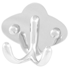 Крючок двойной SSA-017, (нерж.сталь) 2/30