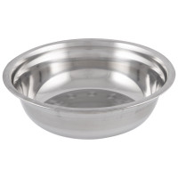 Миска Bowl-23, объем 1,7 л, с расш краями, из нерж стали, зеркальная полировка, диа 23 см