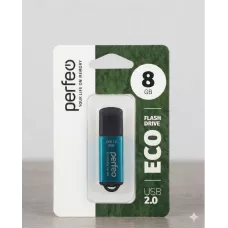 Perfeo USB флэш-диск 8GB E01 Blue economy series/10