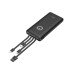 Внеш аккум Powerbank Perfeo 10000mAh In Micro,USB-A / Out USB-A, Type-C, Micro, Lightning, 2.1А, чер