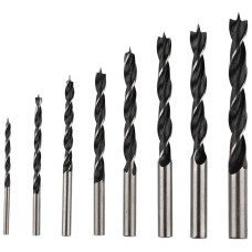 Набор сверл по дереву 8шт (3-10мм)