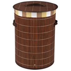 Корзина для белья BLB-01-D бамбук