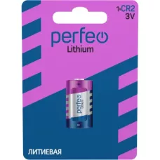 Батарейка PERFEO CR2/1BL Lithium Cell 100 Батарейка PERFEO CR2/1BL Lithium Cell 100