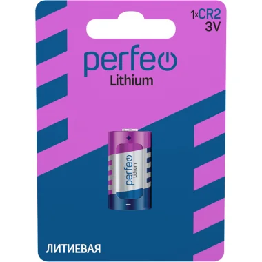 Батарейка PERFEO CR2/1BL Lithium Cell 100