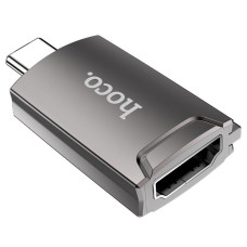 hoco Адаптер UA19 Type-C - HDMI металлический серый 1/33/330 hoco Адаптер UA19 Type-C - HDMI металлический серый 1/33/330