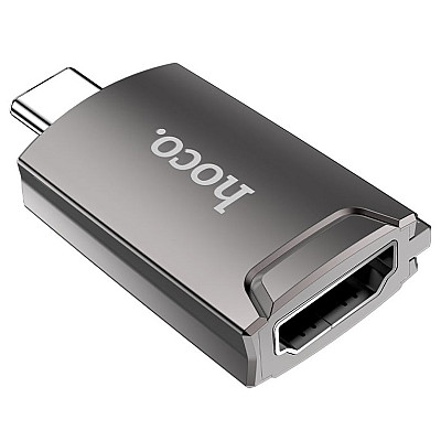 hoco Адаптер UA19 Type-C - HDMI металлический серый 1/33/330