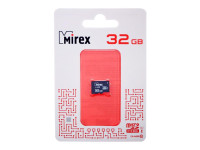 Карта памяти Card Micro 32Gb UHS-I Class 10 Mirex без адаптера 13612-MCSUHS32