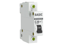 Авт. выкл. EKF ВА47-29 1P 20А 4,5кА х-ка С Basic 12/120