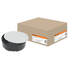 Монтажная коробка TDM У192 СП D102х30мм, крышка /мин.пар.10шт