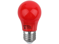 ЭРА Лампа светодиодная LED  STD ERARL50-E27 3Вт (диод. шар красный) для белт-лайт