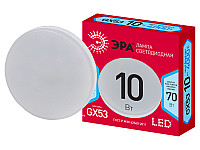 ЭРА Лампа светодиодная LED10-GX53/840/GX53 (10Вт 220В) R 10/100