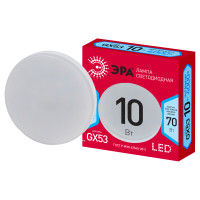 ЭРА Лампа светодиодная LED10-GX53/840/GX53 (10Вт 220В) R 3/10/100