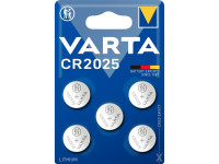 Батарейка VARTA CR2025 BL5 К