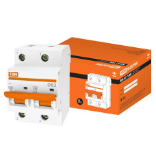 Авт. выкл. TDM ВА47-100 2Р 63А 10кА х-ка D 3/ 36 Авт. выкл. TDM ВА47-100 2Р 63А 10кА х-ка D 3/ 36