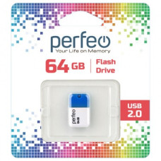 Perfeo USB флэш-диск 64GB M04 Blue 10/100 Perfeo USB флэш-диск 64GB M04 Blue 10/100
