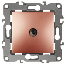 Розетка TV одиночная, Эра12, 12-3101-14 ЭРА медь 10/100 ЦЕНА ▼