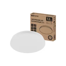 Светильник LED потолочный ДПБ 01, 12 Вт, 4000 К, Классика, TDM Светильник LED потолочный ДПБ 01, 12 Вт, 4000 К, Классика, TDM