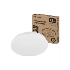 Светильник LED потолочный ДПБ 02, 12 Вт, 6000 К, Звездное небо, TDM Светильник LED потолочный ДПБ 02, 12 Вт, 6000 К, Звездное небо, TDM