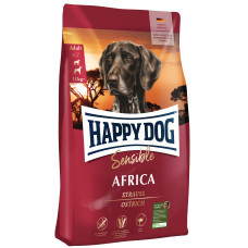 Сухой корм для собак Happy Dog Sensible Africa весом от 11 кг, стандартный. Страус+картофель /4кг Сухой корм для собак Happy Dog Sensible Africa весом от 11 кг, стандартный. Страус+картофель /4кг