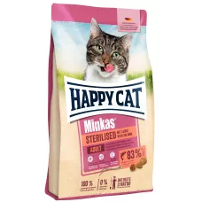 Сухой корм для кошек Happy Cat Minkas Sterilised Adult для стерилизованных питомцев /10кг
