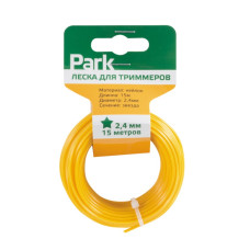 Леска  для триммеров Park 2,4мм, 15м, звезда 5/45