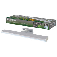 TDM Светильник LED CH-П 8Вт, 4000 К, IP44, 400*106*42, Брассия, хром 1/20