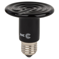 Инфракрасная лампа ЭРА CeramiHeat FITO-50W-НQ керамическая для брудера, рептилий 50 Вт Е27