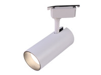 Трековый светильник однофазный ЭРА TR5-3040 WH светодиодный 30Вт 4000К белый