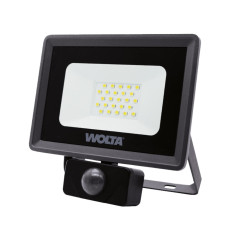 Прожектор LED WOLTA WFL-20W/06S серый (с датчиком, 20Вт 5700K 1800лм IP65 ) 1/40 Прожектор LED WOLTA WFL-20W/06S серый (с датчиком, 20Вт 5700K 1800лм IP65 ) 1/40