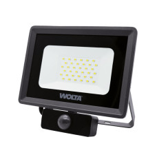 Прожектор LED WOLTA WFL-30W/06S серый (с датчиком, 30Вт 5700K 2700лм IP65 ) 1/20