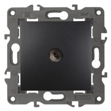 Розетка TV одиночная, IP20, Эра Elegance, 14-3101-05 ЭРА антрацит 10/100 ЦЕНА ▼ Розетка TV одиночная, IP20, Эра Elegance, 14-3101-05 ЭРА антрацит 10/100 ЦЕНА ▼