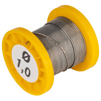 Припой ЭРА с канифолью для пайки ПОС 61 трубка Ø 1.0 мм, катушка 50 гр