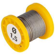 Припой ЭРА с канифолью для пайки ПОС 61 трубка Ø 1.5 мм, катушка 50 гр