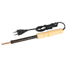 Паяльник ЭРА ЭПЦН с деревянной рукояткой 230 В 65 Вт, Россия Паяльник ЭРА ЭПЦН с деревянной рукояткой 230 В 65 Вт, Россия