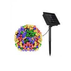 Гирлянда на солнечной батарее ЭРА ERAUF024-16 150LED 2м*1,35 м, мультиколор